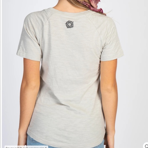 NEW “today I will not stress..” inspirational boho top - Picture 4 of 9